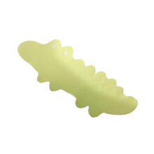 Non Slip Cartoon Alligator Bath Mat with Secure Suction Cups for Kids Bathtub and Bathroom Floors