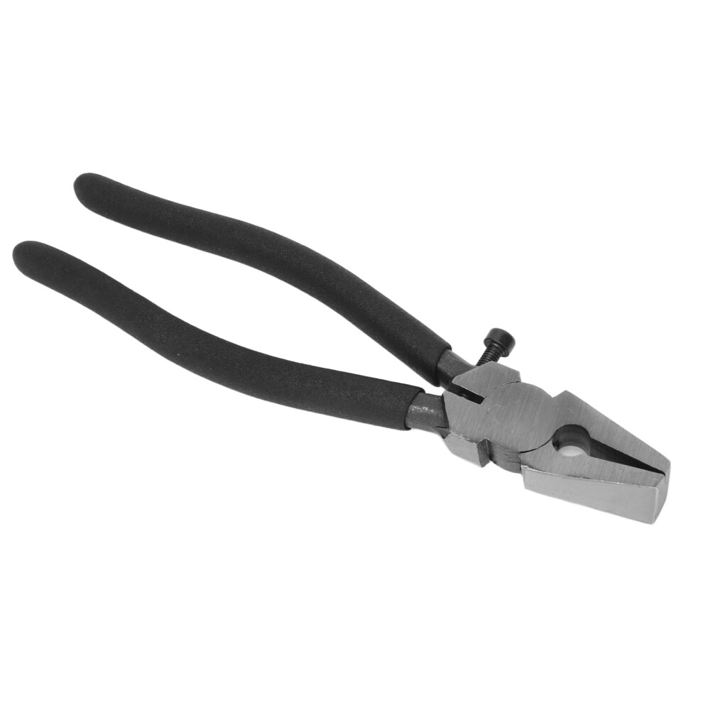 8 Inch Carbon Steel Glass Cutting Pliers With Ergonomic Nonslip Grip For Tile And Craft Work 9455672197786