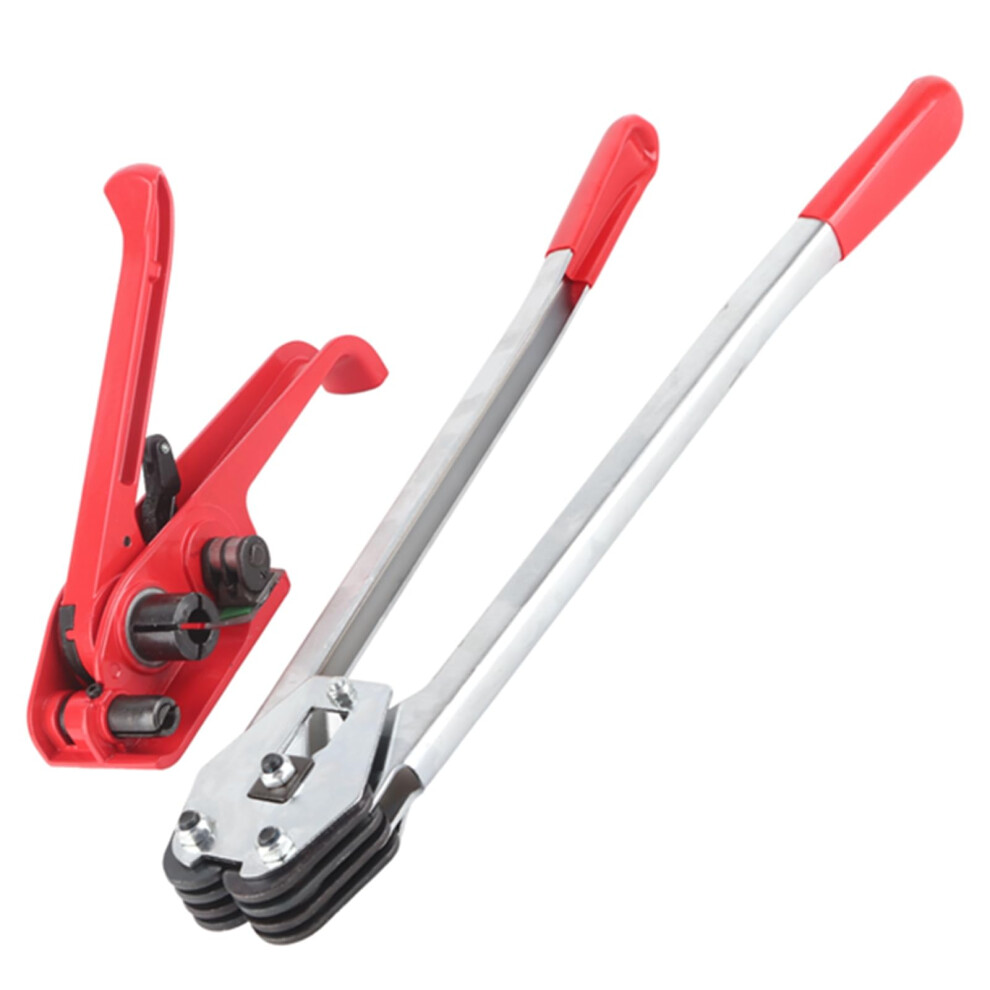 Plastic Strapping Tensioner With Cutter, Heavy Duty Hand Strapping Tool For Pp Pet Packaging 9174973792673
