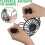 8 Pack Plastic Gutter Guards with AntiClogging Leaf Filter for Downspout Drainage Protection 4