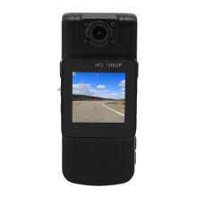 Tragbarer VDR 32 GB 1080p IP65 Nachtsicht Schwarz