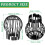 8 Pack Plastic Gutter Guards with AntiClogging Leaf Filter for Downspout Drainage Protection 3