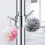 No Drill Shower Rod Hooks with Rust Resistant Finish for Bathroom and Kitchen Versatile Use 4
