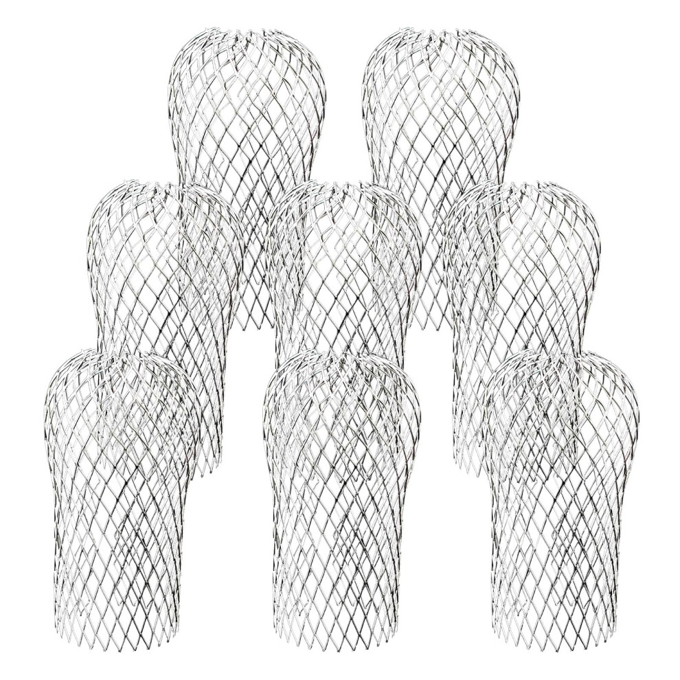8 Pack Expandable Aluminum Gutter Guard Downspout Filter For Preventing Clogs And Leaf Protection 9169991927077