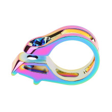 Aluminium Fahrradschalthebel-Auslöserklemme 22,2 mm, verschleißfest, bunt