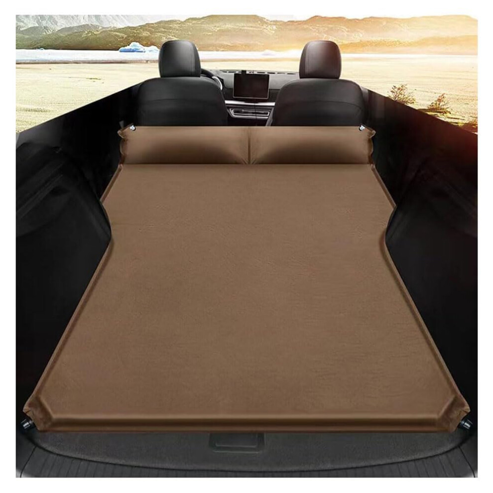 Automatic Car Air Mattress for Jeep Avenger EV 20212024, Comfortable Suede Surface, Adjustable Headrest-image-OPC-PT5DSHT-NEW