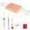 IV Practice Kit with Realistic Vein Simulation, 2pcs Silicone Injection Training Pad for Nurses and Students 4