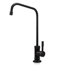 Matte Black Reverse Osmosis Faucet Lead 304 Stainless Steel Drinking Water Tap for Kitchen Sink