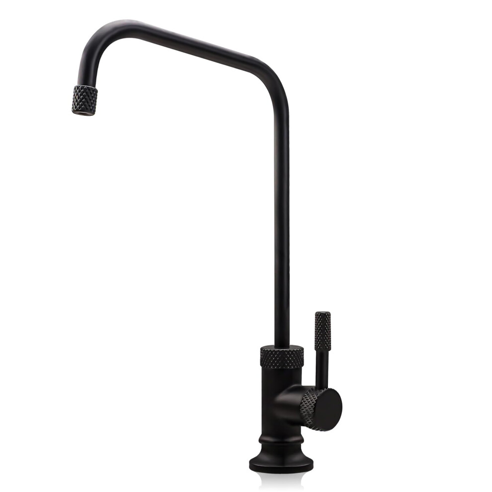 Matte Black Reverse Osmosis Faucet Lead 304 Stainless Steel Drinking Water Tap For Kitchen Sink 9169991928319