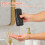 Dish Soap Dispenser Black Silicone Easy Squeeze LeakMinimizing Refillable Bottle for Kitchen Use 5