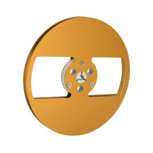 7 Inch Aluminum Open Reel Tape Takeup Reel, 1/4 Inch, Universal