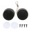 Mini Dome Tweeter 10W 4Ω Car Audio Speaker Attachment Black 2