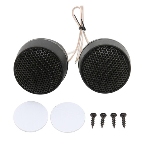 Mini Dome Tweeter 10W 4Ω Car Audio Speaker Attachment Black 1