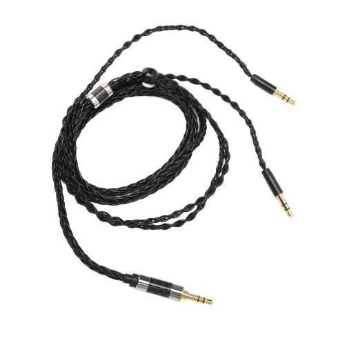 Copper Wire Braid Replacement Remote Control For Audiophile Headphones High Fidelity Balanced Cable No Programming Needed Infrared Compatible 2