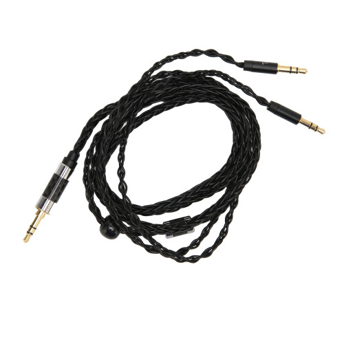 Copper Wire Braid Replacement Remote Control For Audiophile Headphones High Fidelity Balanced Cable No Programming Needed Infrared Compatible
