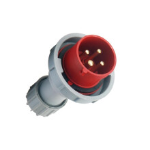 Industrial CEE Plug IEC 60309 Connector 32A 4 Pin 3P+E IP67 Waterproof 380‑415V Heavy Duty Power Plug