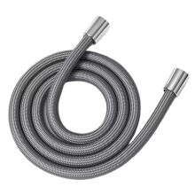Pressure 1.5M AntiWinding Handheld Shower Hose with Universal Interface Gray
