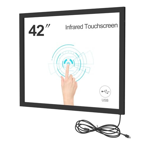 42 Inch IR Touch Frame Overlay with USB, Precise Touch Tracking, Plug and Play for Whiteboards 2