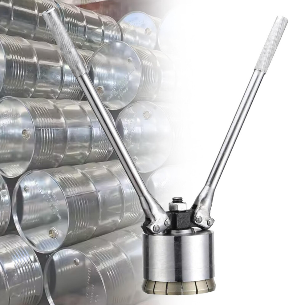 Oil Drum Cap Sealing Tool With 16Jaw Grip, Heavyduty Steel Barrel Cap Crimping Pliers 35Mm 70Mm 9169991937977