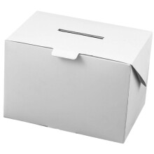 Magic Trick Box with Mechanical Reveal System for Hidden Message Transformation Magician Illusion Prop
