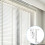 20 PCS Clear Plastic Valance Clips for Horizontal Blinds 2.17 Inch Hidden Replacement Clips 5