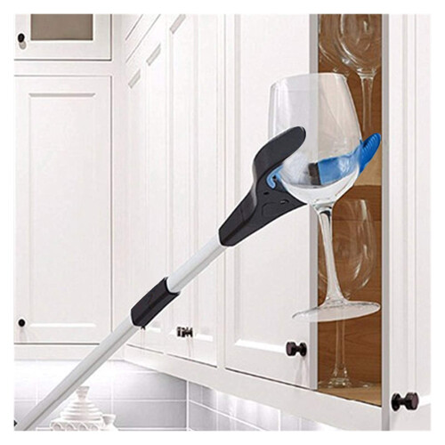 Foldable Litter Picker Tool with Extended Reach and Ergonomic Grip for Easy Garbage Pickup 2
