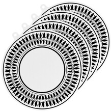 4Pcs Induction Cooktop Protector Mat, Heat Resistant Silicone NonSlip Stove Cover, Reusable Durable Scratch Burner Mat for Home Kitchen