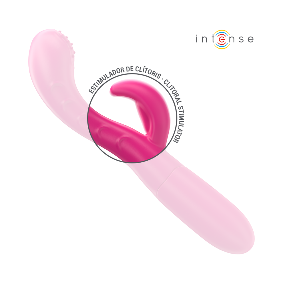 Intense Fun Pink Intense - Amara Vibrator With Stimulating Tongue 10 Vibrations