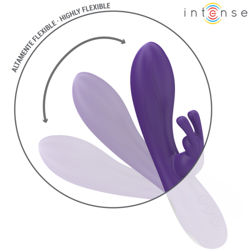 INTENSE Vibratore Rabbit Viola 1