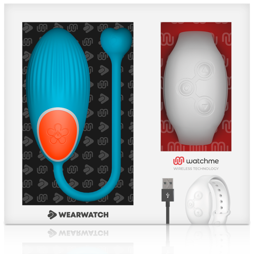 WEARWATCH Vibratore con Telecomando Blu 2