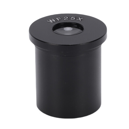 25X Microscope Eyepiece 23.2mm Optical Lens,  Magnification Clear Image for Biological Lab Use