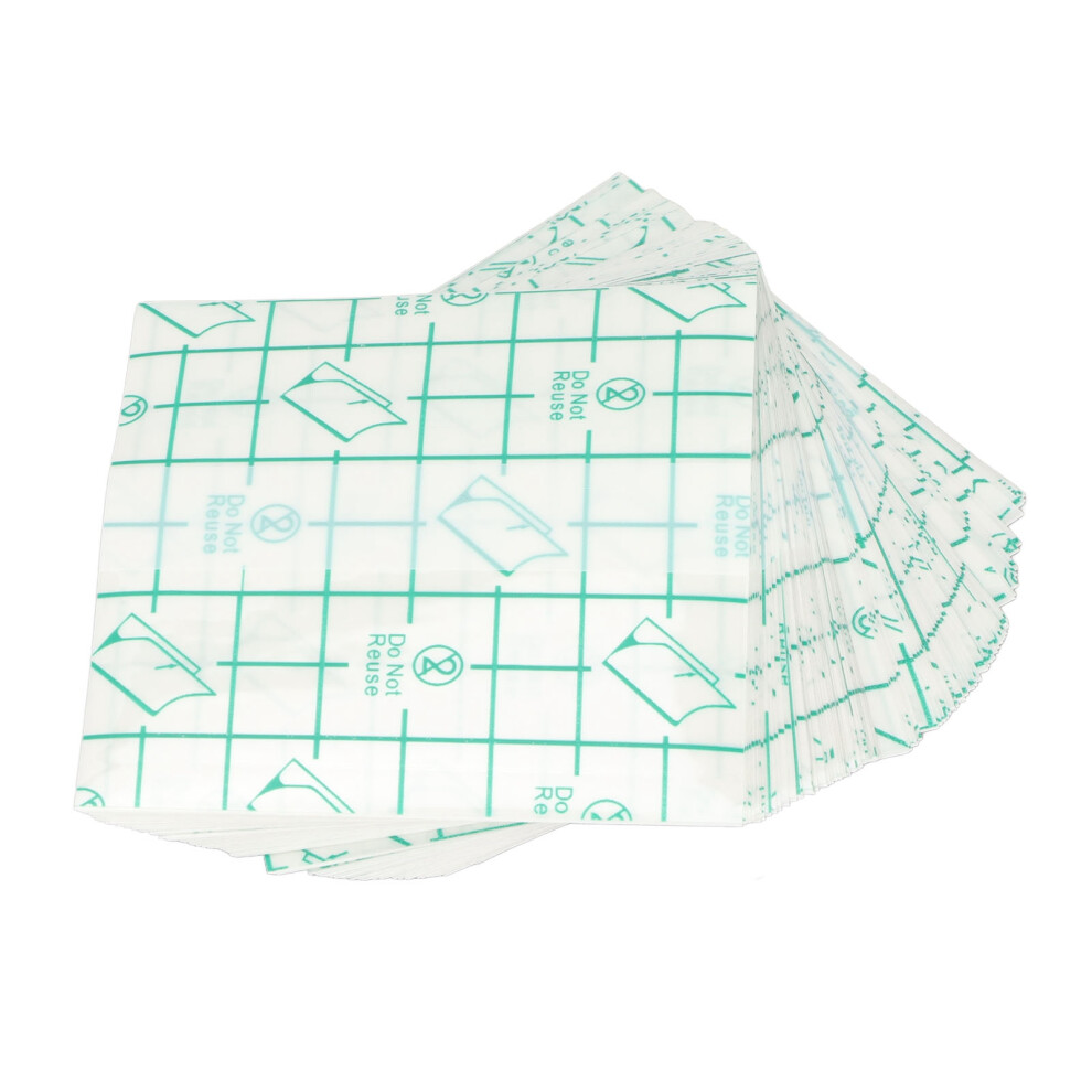 100Pcs Waterproof Transparent Bandage Covers Durable Stretch Film