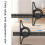 Squadra combinata 300 mm x 2,5 mm nera 5