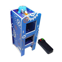 DIY Elevator Kit for Kids Science Projects, Easy Assembly STEM Mechanical Model Building Toy