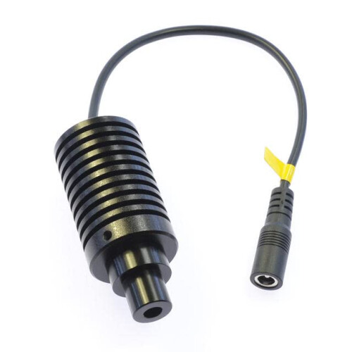 LED Microscope Light 8mm Coaxial Illuminator 3W 6500K Cool White with Control Box 2