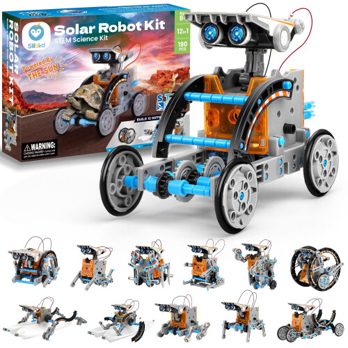 STEM Solar Robot Kit with Remote Control Dragon, Programmable DIY Build for Kids Ages 814 2