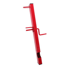 Manual Cargo Strap Winder for Trucks, Durable Steel Ratchet Strap Organizer, Bright Red