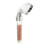Pressure Shower Head with Anion Filter Energy Saving Design Easy Installation White 1