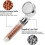 Pressure Shower Head with Anion Filter Energy Saving Design Easy Installation White 2