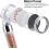 Pressure Shower Head with Anion Filter Energy Saving Design Easy Installation White 3