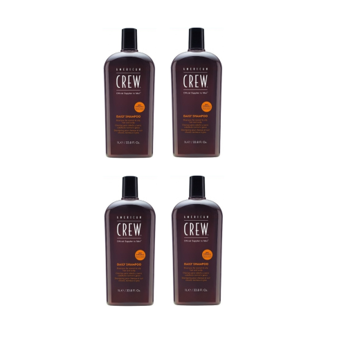 American Crew American Crew Daily Moisturizing Shampoo 1000ml x4