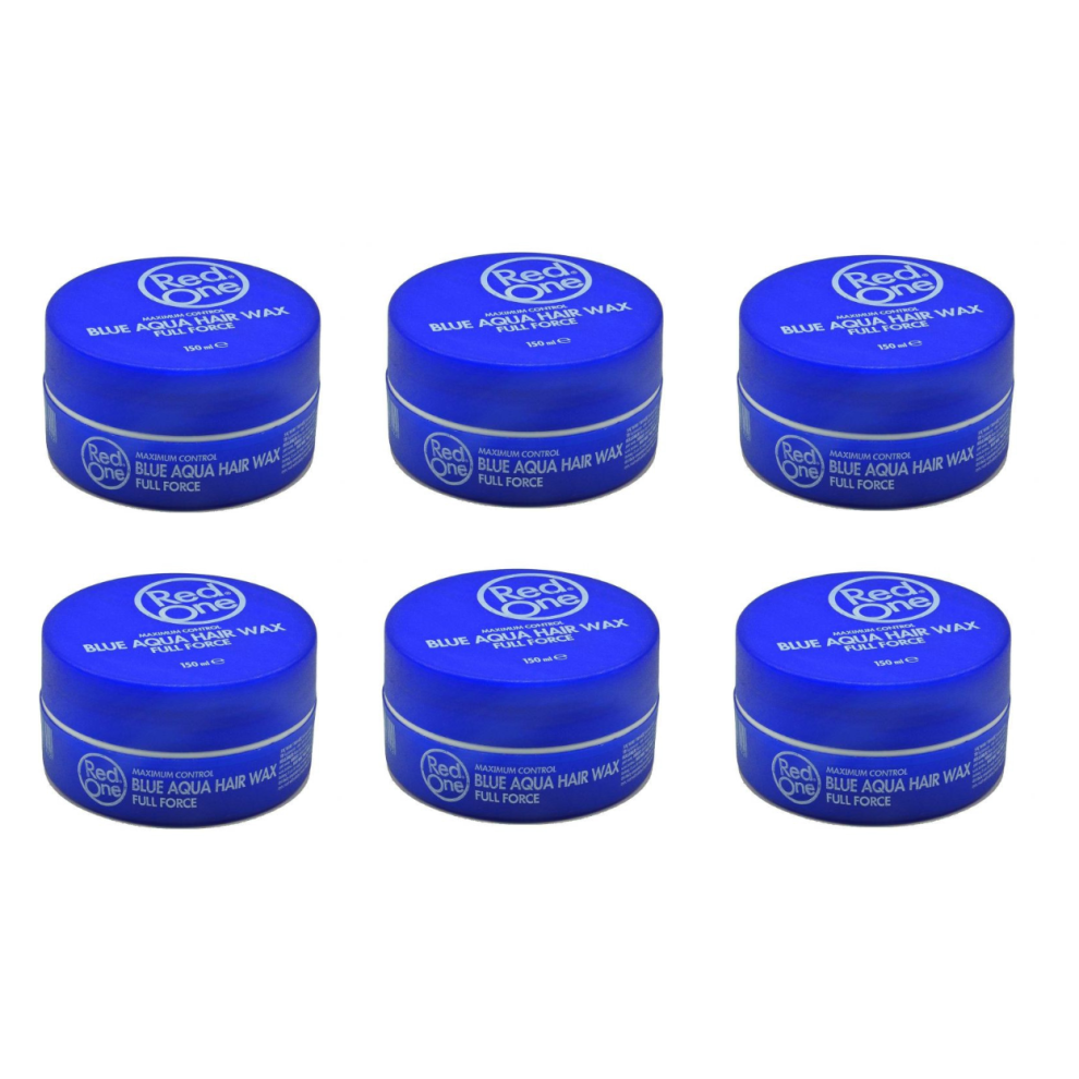 Redone Aqua Hair Wax Full Force 150Ml X6 Blue