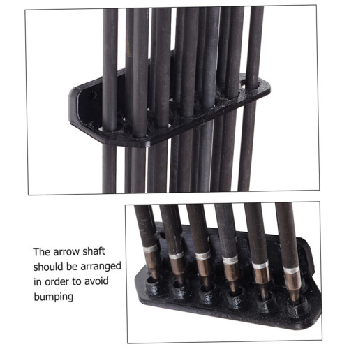 Archery Arrow Rack Wall Mounted Holder for SpaceSaving Organized Display Home and Workshop Use 2
