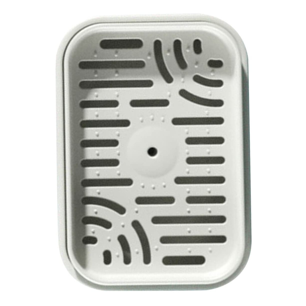 Soap Dispenser With Sponge Holder, Onehand Press Pump, Compact Kitchen Sink Countertop Design 9174973802082