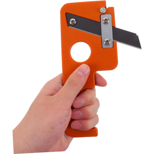 Woodworking Hand Plane Adjustable Chamfer Tool with Multiple Blades and Ergonomic Solid Handle 2