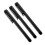 Capacitive Stylus Pen 3 Pack Black for Spice Mobile Smart Flo Mettle 4X Smartphone and Tablet 1