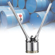 HeavyDuty Drum Cap Sealing Tool with Dual Size Hardened Steel Jaws for 3570mm Oil and Chemical Drums
