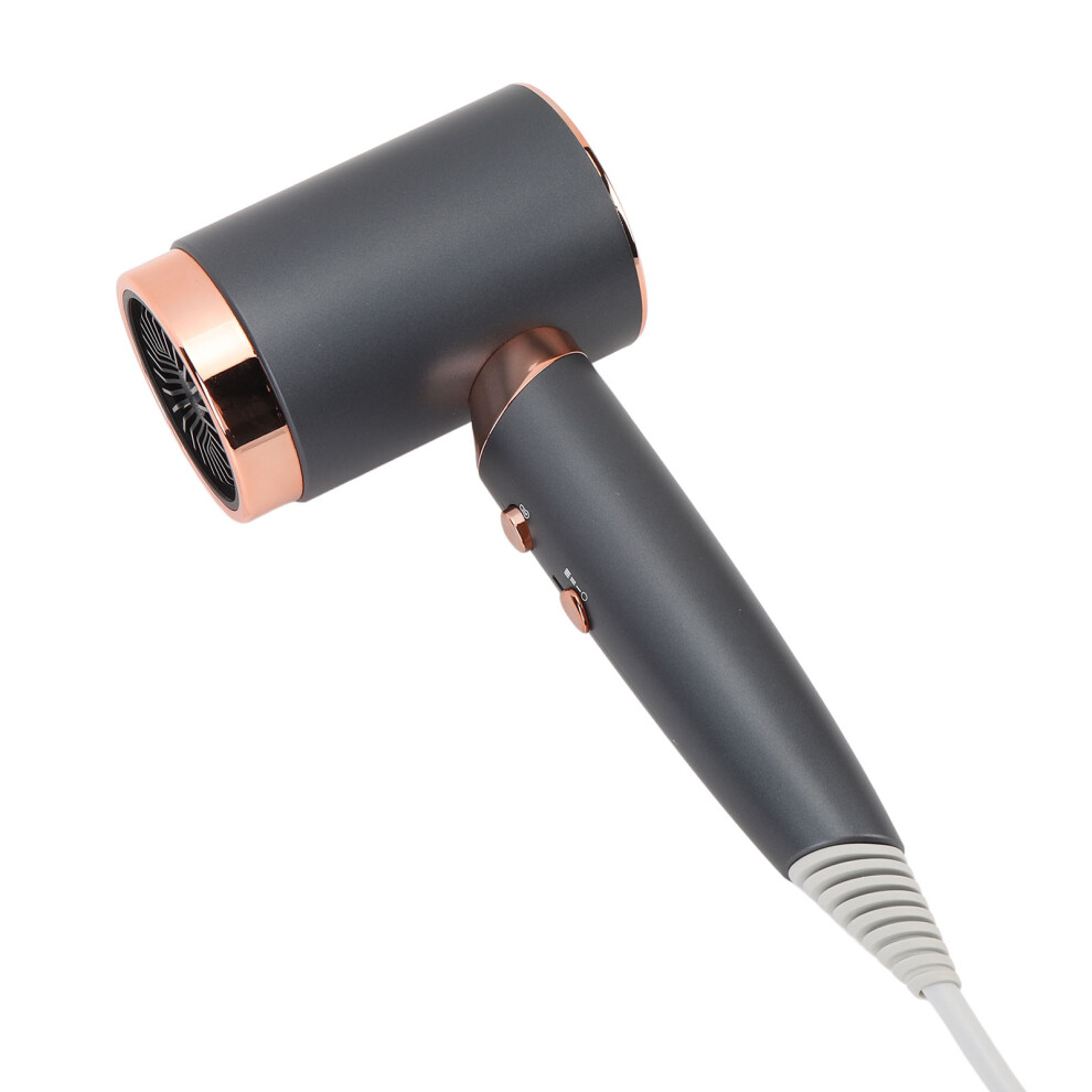High Speed 1400W Negative Ion Hair Dryer, 20000Rpm, Low Noise Grey 9491384888994