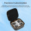 Portable PU Drone Carrying Case for NEO, Hard Shell Grey Storage Bag 6