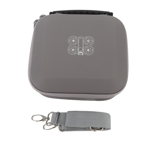 Portable PU Drone Carrying Case for NEO, Hard Shell Grey Storage Bag 2